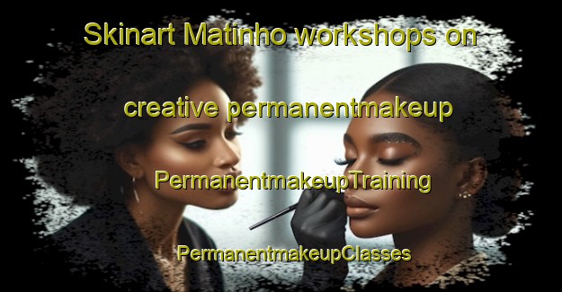 Skinart Matinho workshops on creative permanentmakeup | #PermanentmakeupTraining #PermanentmakeupClasses #SkinartTraining-Brazil