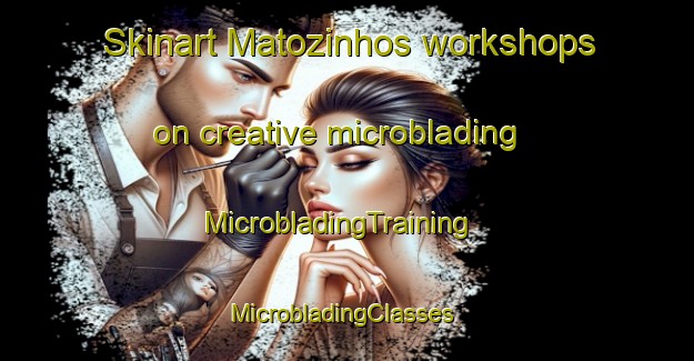 Skinart Matozinhos workshops on creative microblading | MicrobladingTraining | MicrobladingClasses | SkinartTraining-Brazil