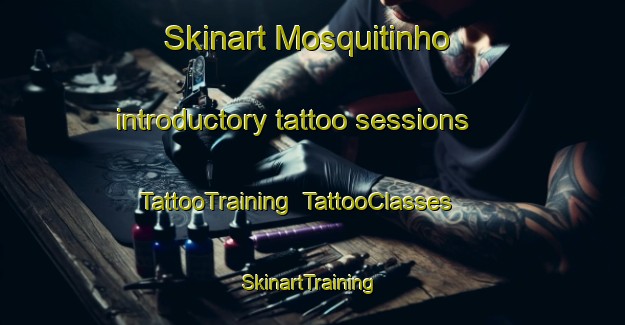 Skinart Mosquitinho introductory tattoo sessions | TattooTraining | TattooClasses | SkinartTraining-Brazil