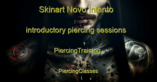 Skinart Novo Intento introductory piercing sessions | #PiercingTraining #PiercingClasses #SkinartTraining-Brazil