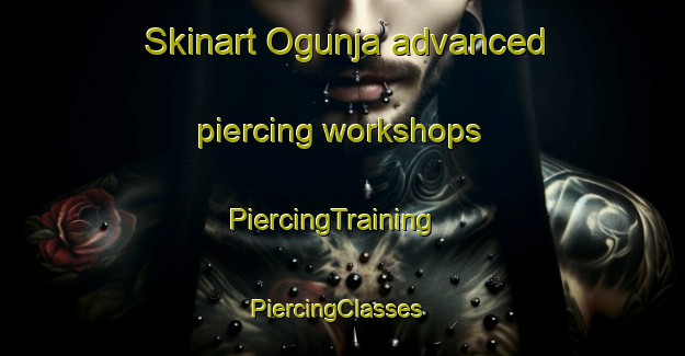 Skinart Ogunja advanced piercing workshops | PiercingTraining | PiercingClasses | SkinartTraining-Brazil