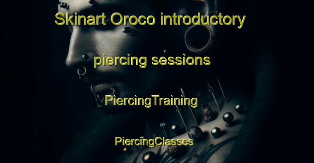 Skinart Oroco introductory piercing sessions | PiercingTraining | PiercingClasses | SkinartTraining-Brazil