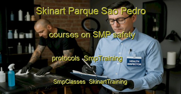 Skinart Parque Sao Pedro courses on SMP safety protocols | SmpTraining | SmpClasses | SkinartTraining-Brazil