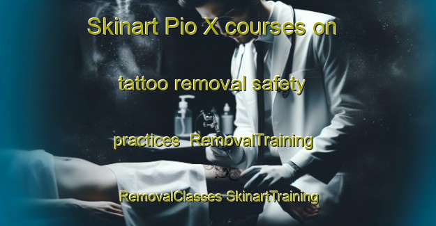 Skinart Pio X courses on tattoo removal safety practices | #RemovalTraining #RemovalClasses #SkinartTraining-Brazil