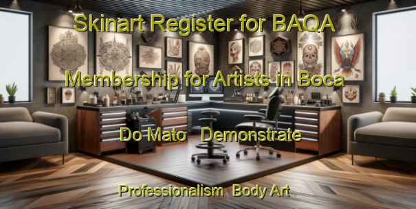 Skinart Register for BAQA Membership for Artists in Boca Do Mato - Demonstrate Professionalism | Body Art Qualification Authority | BAQA-Brazil
