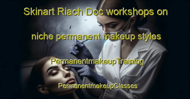 Skinart Riach Doc workshops on niche permanent makeup styles | PermanentmakeupTraining | PermanentmakeupClasses | SkinartTraining-Brazil