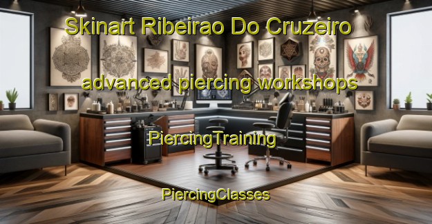 Skinart Ribeirao Do Cruzeiro advanced piercing workshops | #PiercingTraining #PiercingClasses #SkinartTraining-Brazil