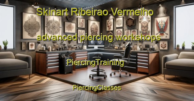 Skinart Ribeirao Vermelho advanced piercing workshops | #PiercingTraining #PiercingClasses #SkinartTraining-Brazil