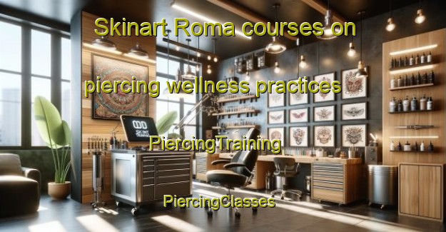 Skinart Roma courses on piercing wellness practices | PiercingTraining | PiercingClasses | SkinartTraining-Brazil