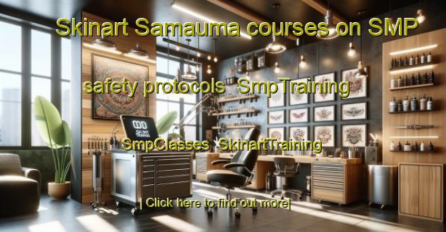 Skinart Samauma courses on SMP safety protocols | SmpTraining | SmpClasses | SkinartTraining-Brazil