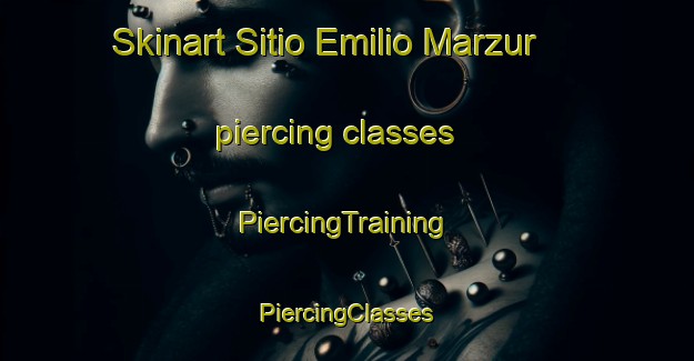 Skinart Sitio Emilio Marzur piercing classes | #PiercingTraining #PiercingClasses #SkinartTraining-Brazil