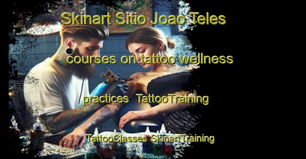 Skinart Sitio Joao Teles courses on tattoo wellness practices | #TattooTraining #TattooClasses #SkinartTraining-Brazil