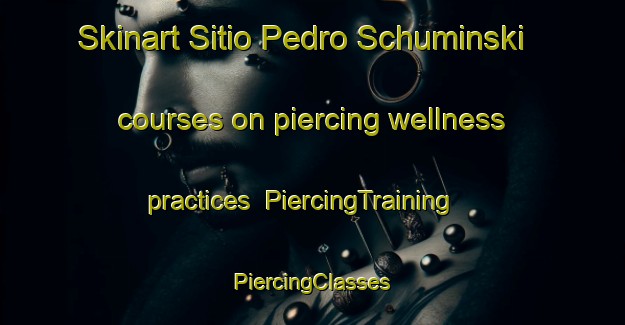 Skinart Sitio Pedro Schuminski courses on piercing wellness practices | #PiercingTraining #PiercingClasses #SkinartTraining-Brazil