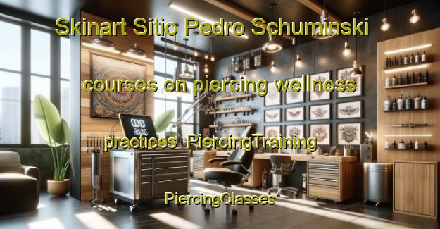 Skinart Sitio Pedro Schuminski courses on piercing wellness practices | #PiercingTraining #PiercingClasses #SkinartTraining-Brazil