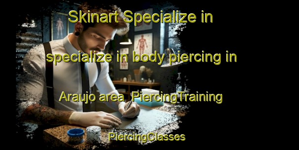 Skinart Specialize in specialize in body piercing in Araujo area | PiercingTraining | PiercingClasses | SkinartTraining-Brazil