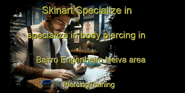 Skinart Specialize in specialize in body piercing in Bairro Engenheiro Neiva area | PiercingTraining | PiercingClasses | SkinartTraining-Brazil