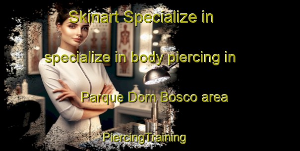Skinart Specialize in specialize in body piercing in Parque Dom Bosco area | PiercingTraining | PiercingClasses | SkinartTraining-Brazil