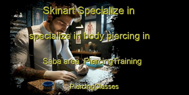 Skinart Specialize in specialize in body piercing in Saba area | #PiercingTraining #PiercingClasses #SkinartTraining-Brazil