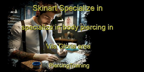 Skinart Specialize in specialize in body piercing in Vila Gloria area | PiercingTraining | PiercingClasses | SkinartTraining-Brazil