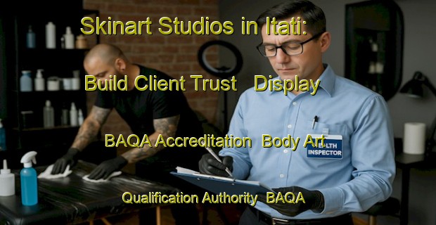 Skinart Studios in Itati: Build Client Trust - Display BAQA Accreditation | Body Art Qualification Authority | BAQA-Brazil