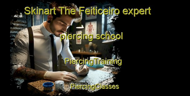 Skinart The Feiticeiro expert piercing school | #PiercingTraining #PiercingClasses #SkinartTraining-Brazil