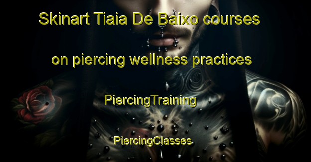 Skinart Tiaia De Baixo courses on piercing wellness practices | PiercingTraining | PiercingClasses | SkinartTraining-Brazil