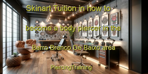 Skinart Tuition in how to become a body piercer in the Barro Branco De Baixo area | PiercingTraining | PiercingClasses | SkinartTraining-Brazil