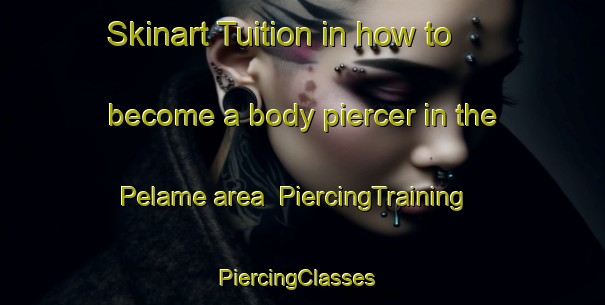 Skinart Tuition in how to become a body piercer in the Pelame area | PiercingTraining | PiercingClasses | SkinartTraining-Brazil