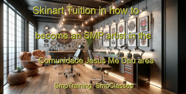Skinart Tuition in how to become an SMP artist in the Comunidade Jesus Me Deu area | SmpTraining | SmpClasses | SkinartTraining-Brazil