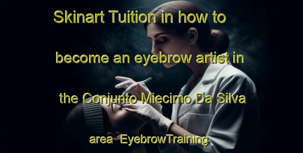 Skinart Tuition in how to become an eyebrow artist in the Conjunto Miecimo Da Silva area | EyebrowTraining | EyebrowClasses | SkinartTraining-Brazil