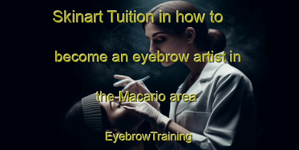 Skinart Tuition in how to become an eyebrow artist in the Macario area | EyebrowTraining | EyebrowClasses | SkinartTraining-Brazil