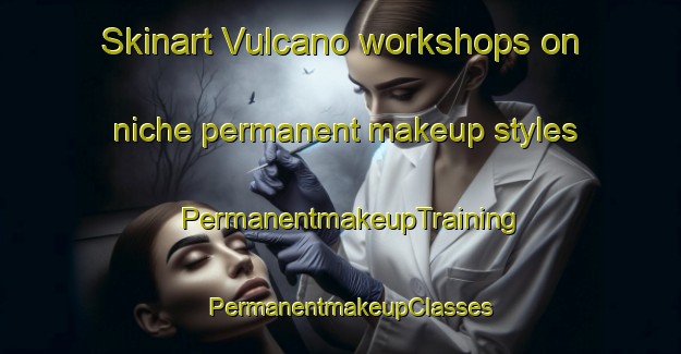 Skinart Vulcano workshops on niche permanent makeup styles | PermanentmakeupTraining | PermanentmakeupClasses | SkinartTraining-Brazil