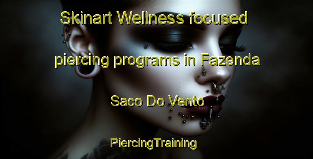 Skinart Wellness-focused piercing programs in Fazenda Saco Do Vento | #PiercingTraining #PiercingClasses #SkinartTraining-Brazil