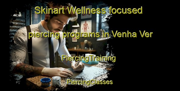 Skinart Wellness-focused piercing programs in Venha Ver | #PiercingTraining #PiercingClasses #SkinartTraining-Brazil