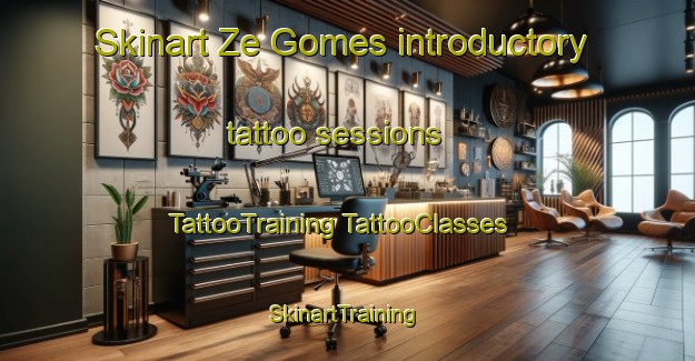 Skinart Ze Gomes introductory tattoo sessions | #TattooTraining #TattooClasses #SkinartTraining-Brazil