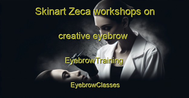 Skinart Zeca workshops on creative eyebrow | EyebrowTraining | EyebrowClasses | SkinartTraining-Brazil